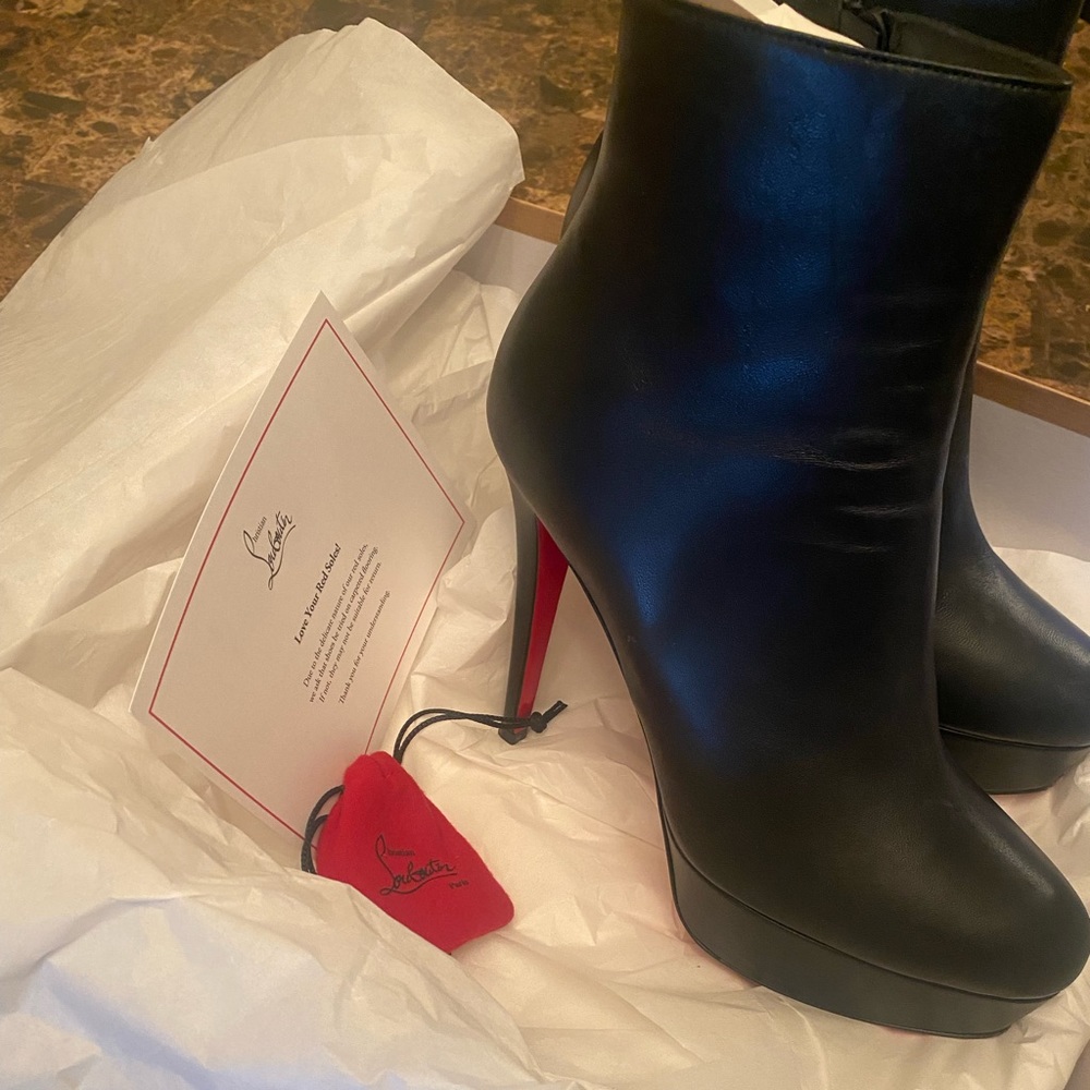 Christian Louboutin “Bianca” Boots - Picture 1 of 5